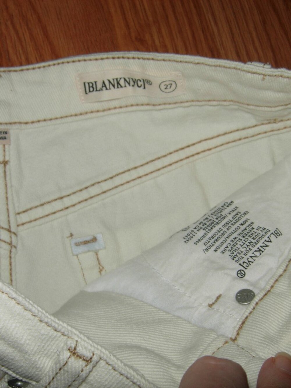 Blank NYC Ecru Maxi Skirt 27 - Picture 4 of 7